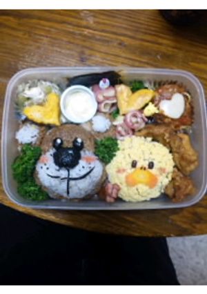 スージーズーおにぎり♪キャラ弁☆-レシピのメイン写真