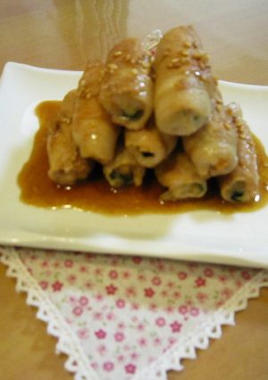 豚肉の野菜巻き巻き♪-レシピのメイン写真