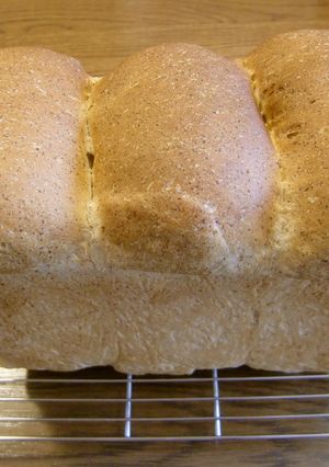 朝用＜うちの食パン＞♪(1.5斤)-レシピのメイン写真