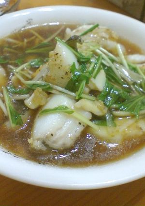 塩真鱈の簡単あんかけスープ-レシピのメイン写真