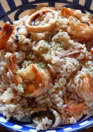 圧力鍋でシーフード炊き込みご飯-レシピのメイン写真
