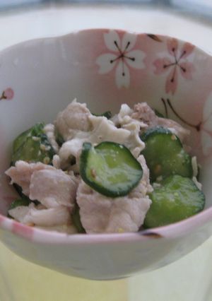 春思わせる梅酒和え-レシピのメイン写真