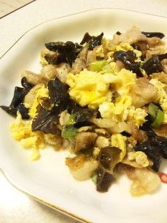 きくらげ・卵・豚の中華炒め-レシピのメイン写真
