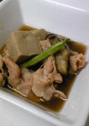 ☆豚バラと高野豆腐の煮物☆-レシピのメイン写真