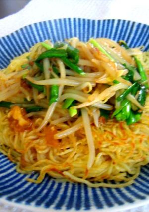 麻婆豆腐ソースで簡単！麻婆もやし焼きそば-レシピのメイン写真