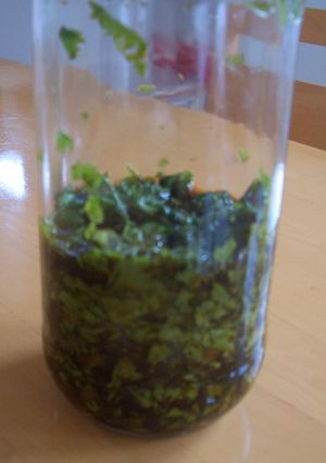 ご飯のお供に☆切ってつけるだけのワサビ菜-レシピのメイン写真