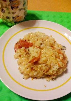 超☆簡単すぎるチーズリゾット！-レシピのメイン写真