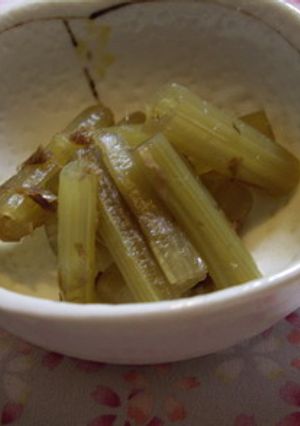 フキの煮物(覚書)-レシピのメイン写真