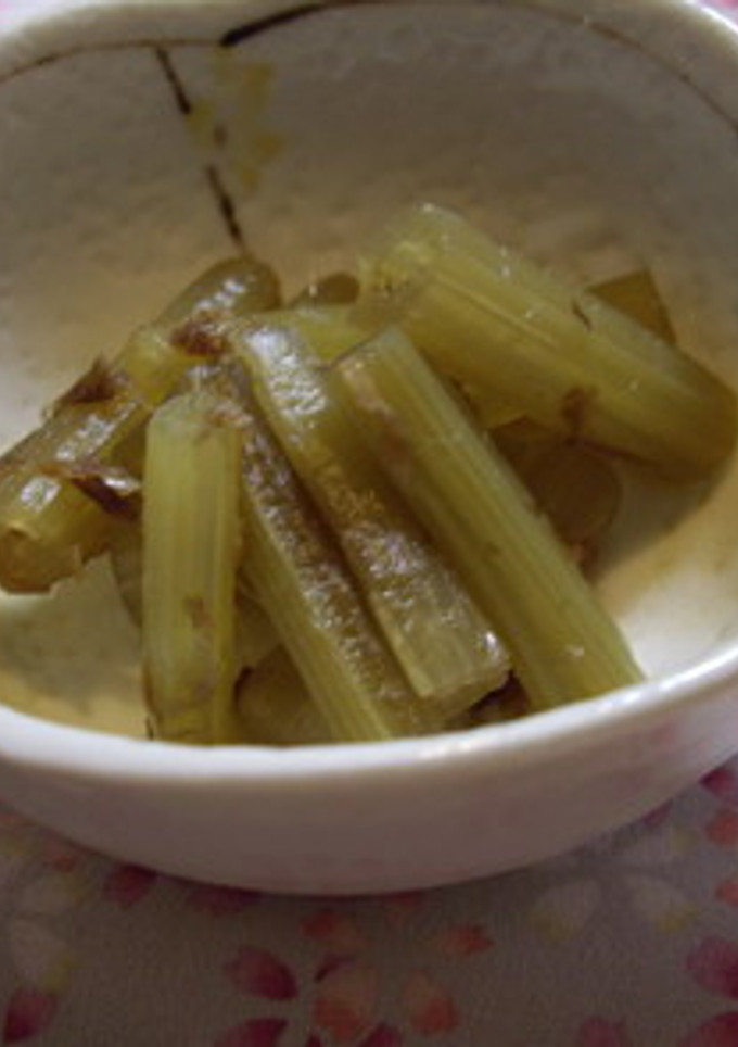 フキの煮物（覚書）-レシピのメイン写真