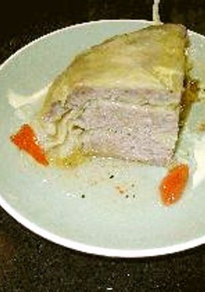 キャベツの段々蒸し-レシピのメイン写真
