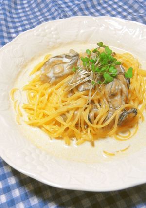 牡蠣のクリームスープパスタ★-レシピのメイン写真