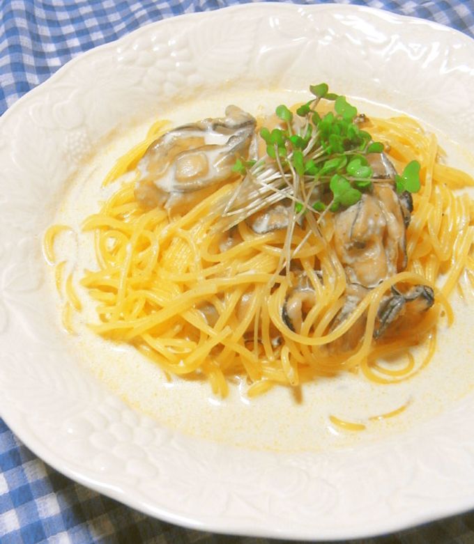 牡蠣のクリームスープパスタ★-レシピのメイン写真