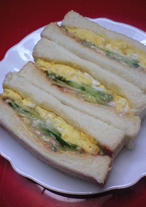 大阪の喫茶店はコレ!の玉子サンドイッチ☆-レシピのメイン写真