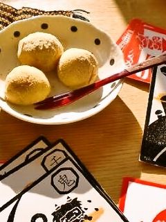 さつまいもがポイント★桃太郎のきびだんご-レシピのメイン写真