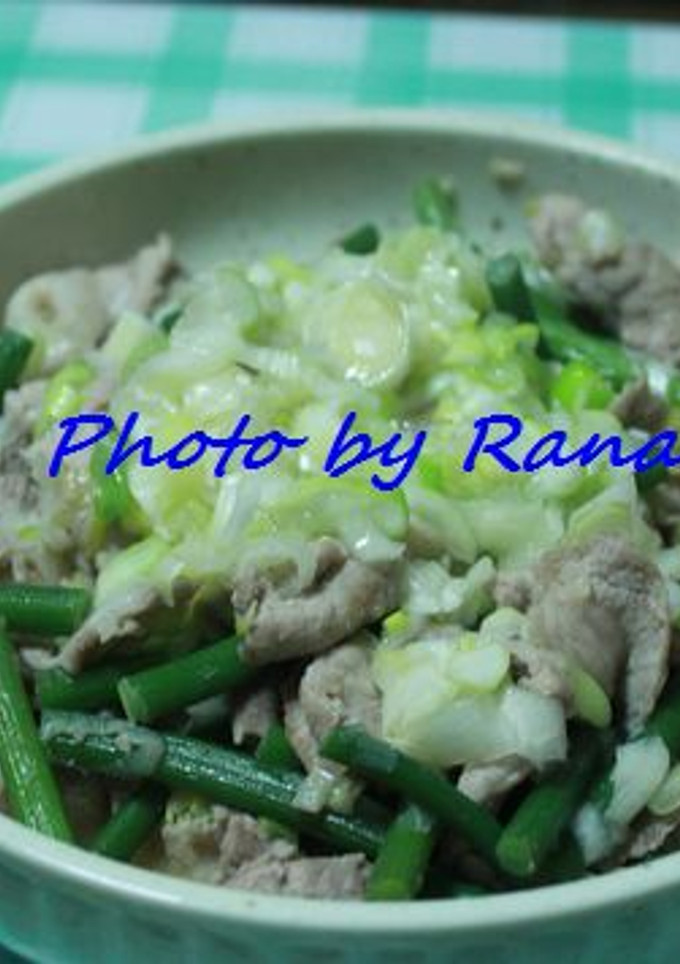 ネギ塩だれdeおいしいお肉-レシピのメイン写真