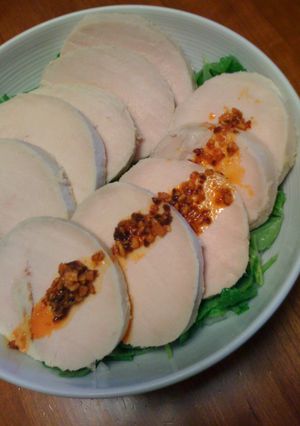 生姜とニンニクの鶏ハム-レシピのメイン写真