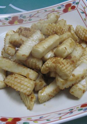 冷凍イカのバターソテー-レシピのメイン写真