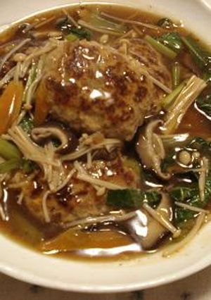 森のハンバーグ-レシピのメイン写真