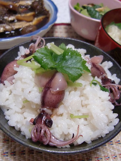 ほたるいかの春色ご飯♪-レシピのメイン写真