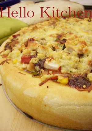 おうちでシカゴピザを焼こう!-レシピのメイン写真