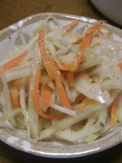 根菜の優しい酢の物-レシピのメイン写真