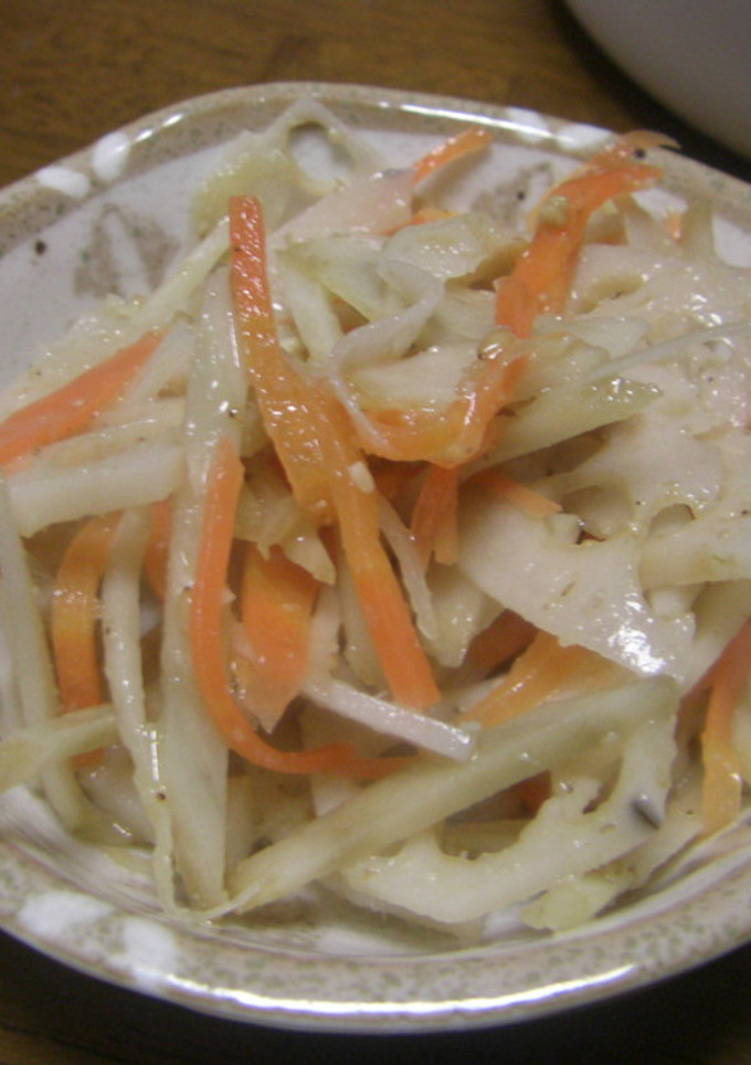 根菜の優しい酢の物-レシピのメイン写真