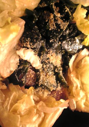 マグロとわかめとレタスのめんつゆ胡麻和え-レシピのメイン写真