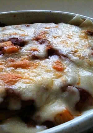 ねばねばと～ろりヘルシー納豆ナスラザニア-レシピのメイン写真
