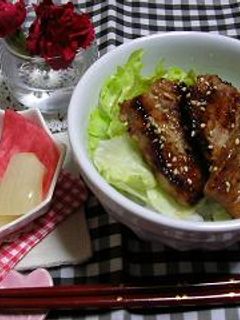 マグロの蒲焼き丼☆彡-レシピのメイン写真