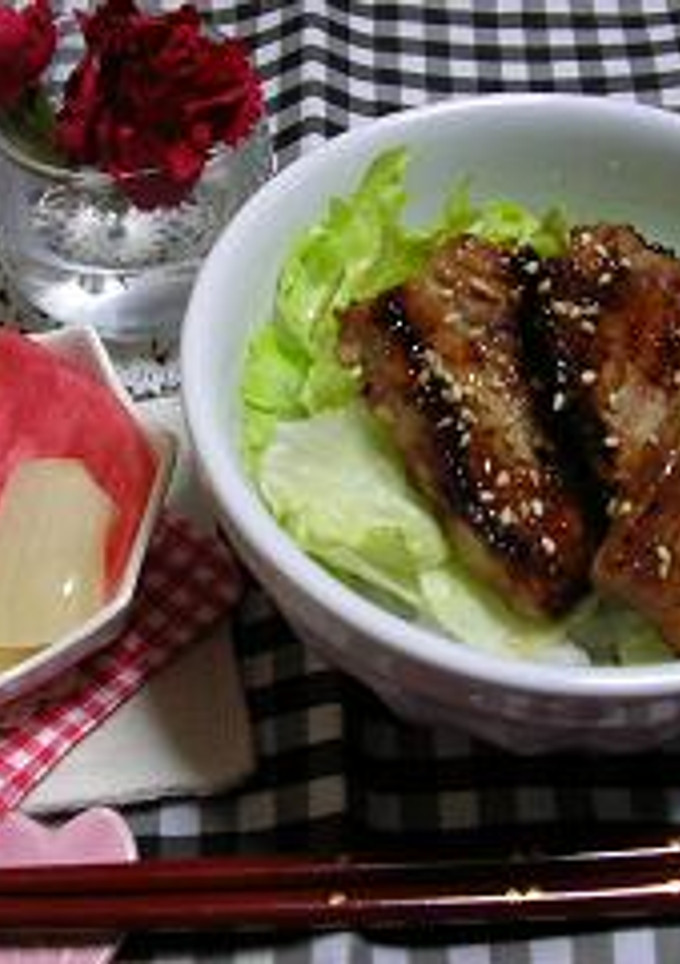 マグロの蒲焼き丼☆彡-レシピのメイン写真