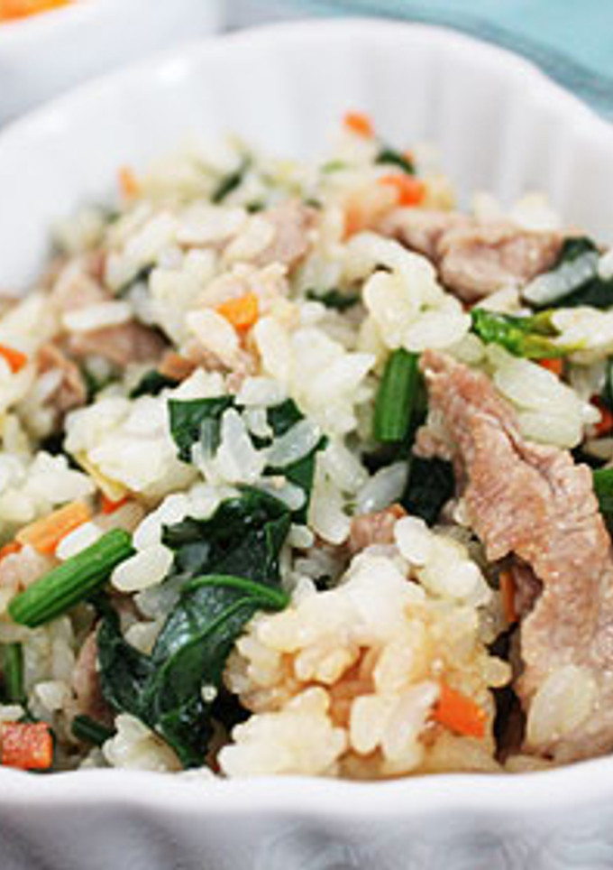 ほうれん草炒飯-レシピのメイン写真