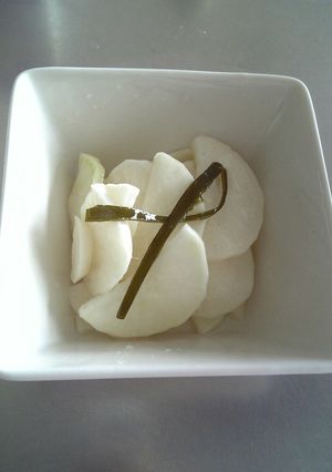 梅酒にしませんか。のお漬物-レシピのメイン写真