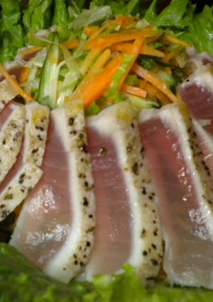 たたき風♪マグロの黒胡椒焼-レシピのメイン写真
