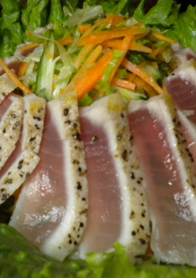 たたき風♪マグロの黒胡椒焼-レシピのメイン写真