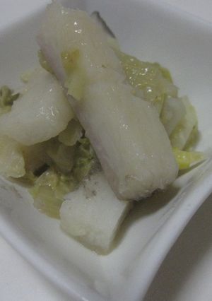 長芋と白菜の醤油＆柚子胡椒煮♥-レシピのメイン写真