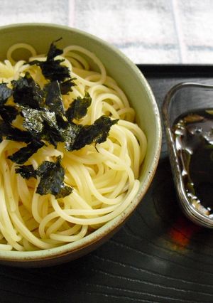 意外な美味しさ♡ざるパスタ♡-レシピのメイン写真