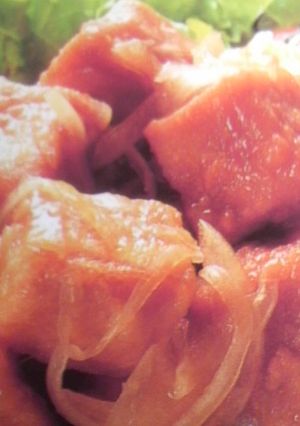 高野豆腐の甘酢サラダ♪煮物は飽きた^_^-レシピのメイン写真