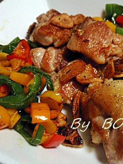 ウルトラ簡単、鶏肉のガーリックソテー-レシピのメイン写真