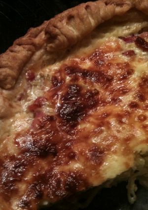 フランスのネギのキッシュ-レシピのメイン写真