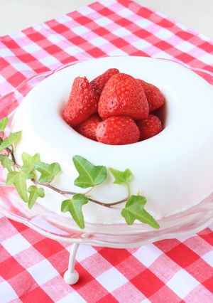 母の日✿簡単！天使のパンナコッタ✿-レシピのメイン写真