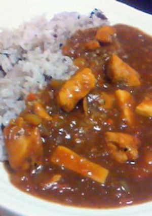 チキンとトマトのスパイシーカレー-レシピのメイン写真