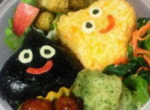 【ドラクエ】スライム弁当　＊キャラ弁＊-レシピのメイン写真