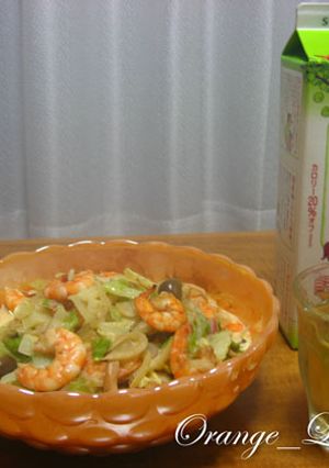いろいろ野菜とえびのマヨ炒め♪-レシピのメイン写真