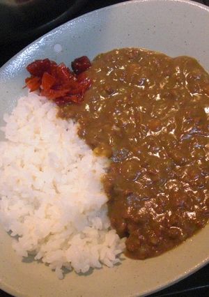 ミンチカレー-レシピのメイン写真