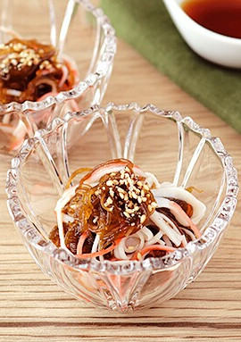 もずくとかにかまぼこの酢の物-レシピのメイン写真