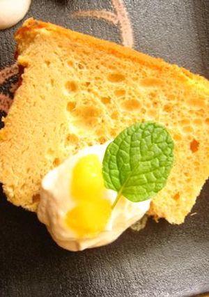 マンゴージャムシフォンケーキ-レシピのメイン写真