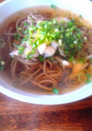 舞茸でコクうま♥蕎麦♪-レシピのメイン写真