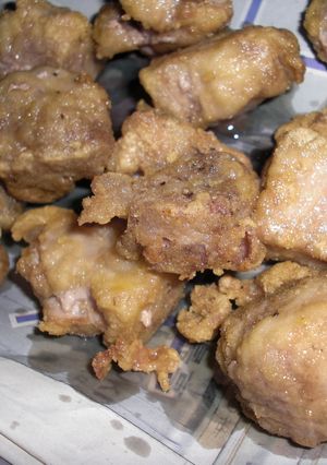 薄切り肉で豚から揚げ・牛サイコロステーキ-レシピのメイン写真
