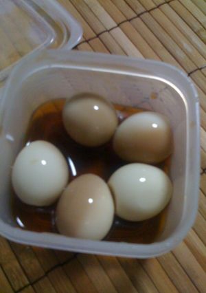 簡単!漬けておくだけうずら卵の麺つゆ味玉-レシピのメイン写真
