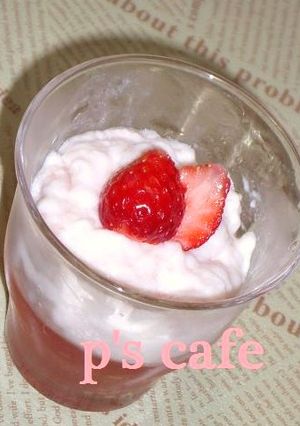 ジャムとサイダーでシュワシュワゼリー♪-レシピのメイン写真